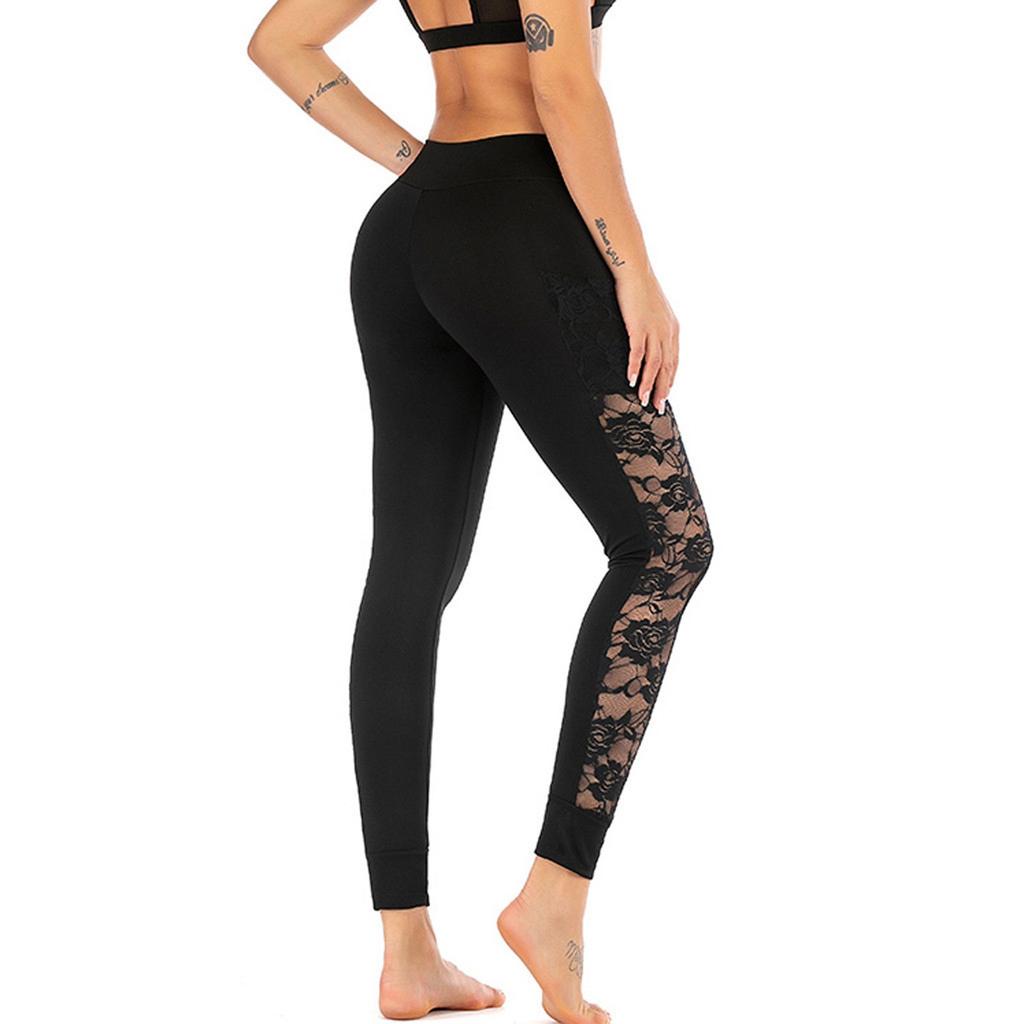 Buy Fashion Women Lace Skinny Yoga 