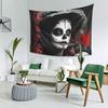 Alexander Gothic Las Elegantes Girls Day Of Dead Skull Tapestry Decor Art Aesthetic Tapestries Home Wall Cloth Wall Hanging