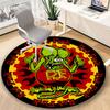 The Legend of Rat Fink Printed Round Rug – Non-Slip Round Floor Mat – Indoor Home Decor Rug