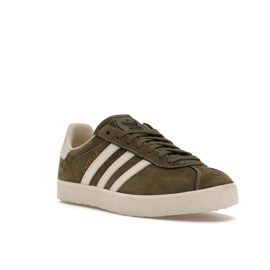 Adidas Gazelle 85 Olive Strata Unisex Sneakers Green Chalk-White Wonder-White IG5006