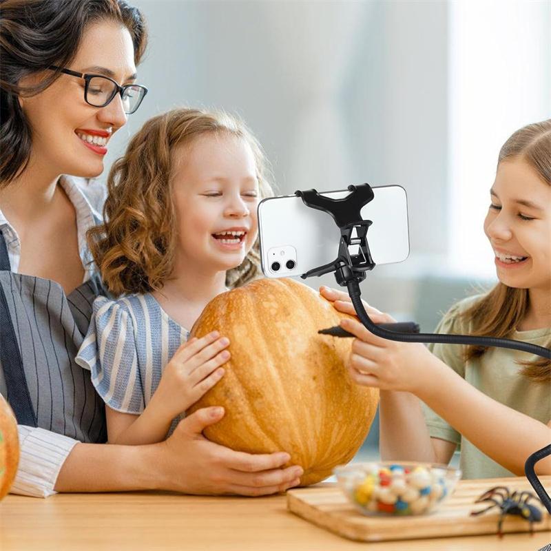 360 Clip Handyhalter Ständer Tragbar Flexibel Fauler Bett Schreibtisch Halterung Schreibtischhalterung Basis Für iPhone Samsung Xiaomi