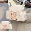 PU Leather Electric Vehicles Storage Bag Waterproof Riding Front Handle Hanging Bag  Stroller