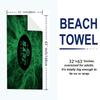 New york jets Logo Print Beach Towel, Large Soft Quick Dry Towel for Beach Camping Swimming