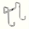 Heavy Duty Double S-Shaped Hooks | Easy-Install Rust-Resistant Polished Wall Hooks for Kitchen & Living Room, Multi-Purpose Home Storage Solution