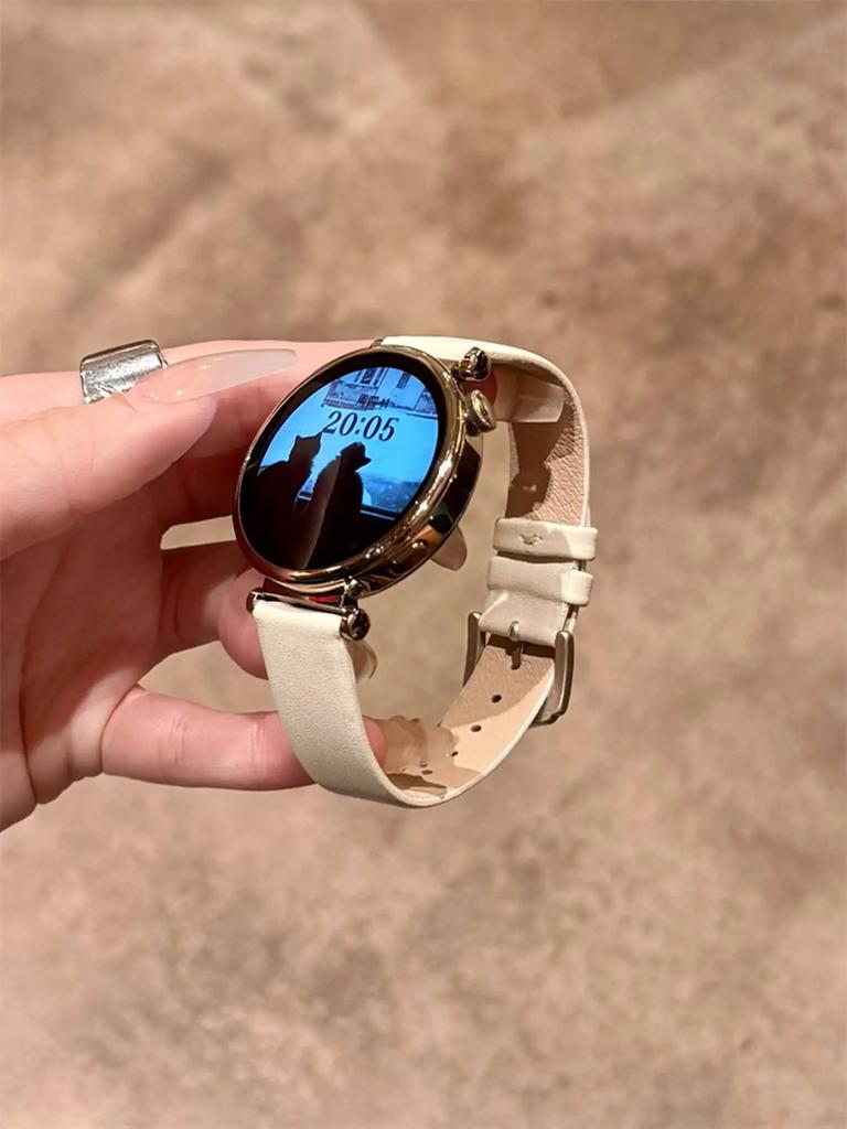 Bracelet minimaliste supérieur fin de 20 mm Pour Samsung Galaxy Watch 7 FE 5 Pro 4 6 classic 44mm 40mm bracelet à boucle en cuir bracelet sport