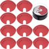 10pcs Soda Can Covers Lids, Plastic Pop Can Lid Cover, Can Top Cap Protector Spill Guard for Soda Drink Beer Coke Juice Beverage- Black