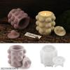 Resin Jar Molds with Lid Silicone Container Mold Jewelry Organizers Mold Storage Jar Epoxy Casting Candle Holder Molds