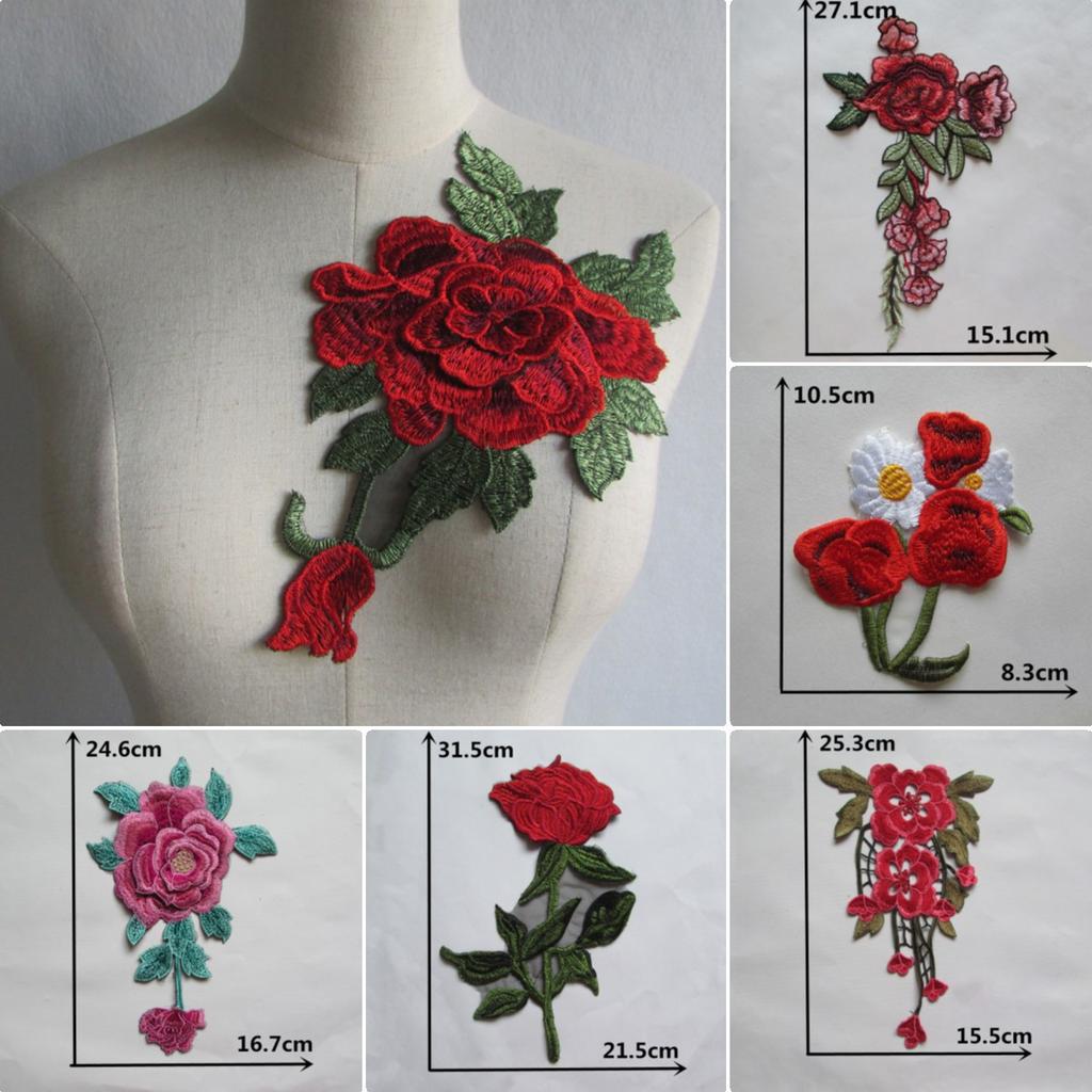 Polyester Embroidery Color Embroidery Diy Sewing Collar Lace Decoration With Collar Clothing Accessories Flower Accessories
