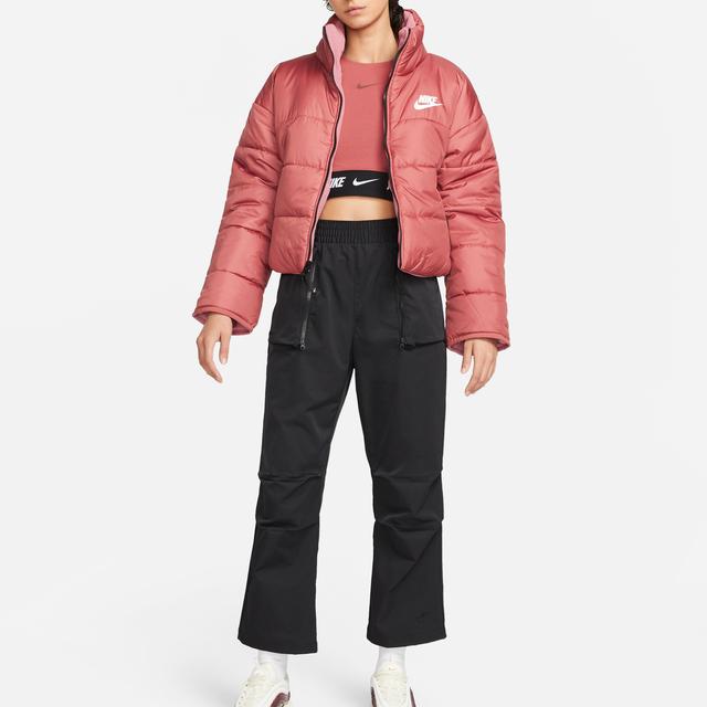 Nike Jackets Women's Red Stand Collar Moderate Other DQ6864-691