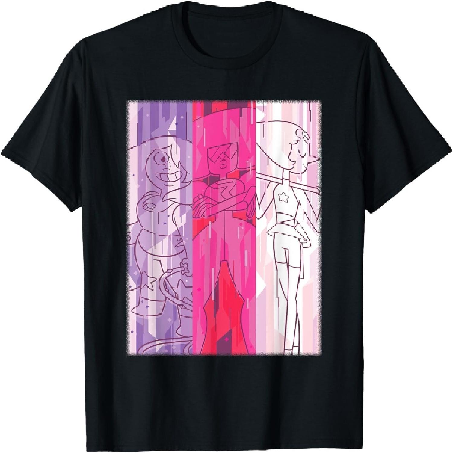 

Steven Universe Amethyst, Garnet and Pearl T-Shirt XXXXXL різнокольоровий