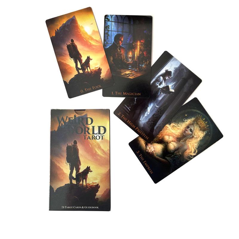 Weird World Tarot Deck 12x7cm Fantasy Lenormand Cards board Game