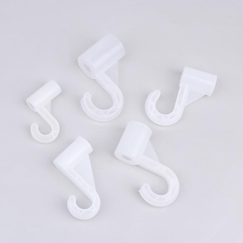 10Pcs Plastic Thickening Hook For Suit Locker Shelf Wardrobe Hook Fittings Diy Party Supplies Children Tent Game Room Joints