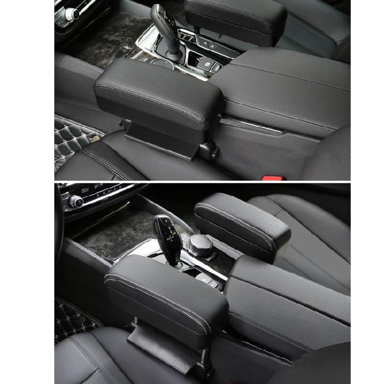 PU Leather Car Armrest Pad Cover Mat Auto for Seat Armrests Box Pads Protector M