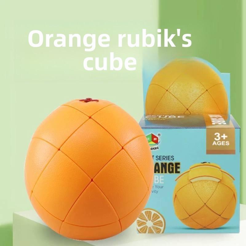 Fruit Shape Puzzle Cube With Plastic Material For Early Education Kids