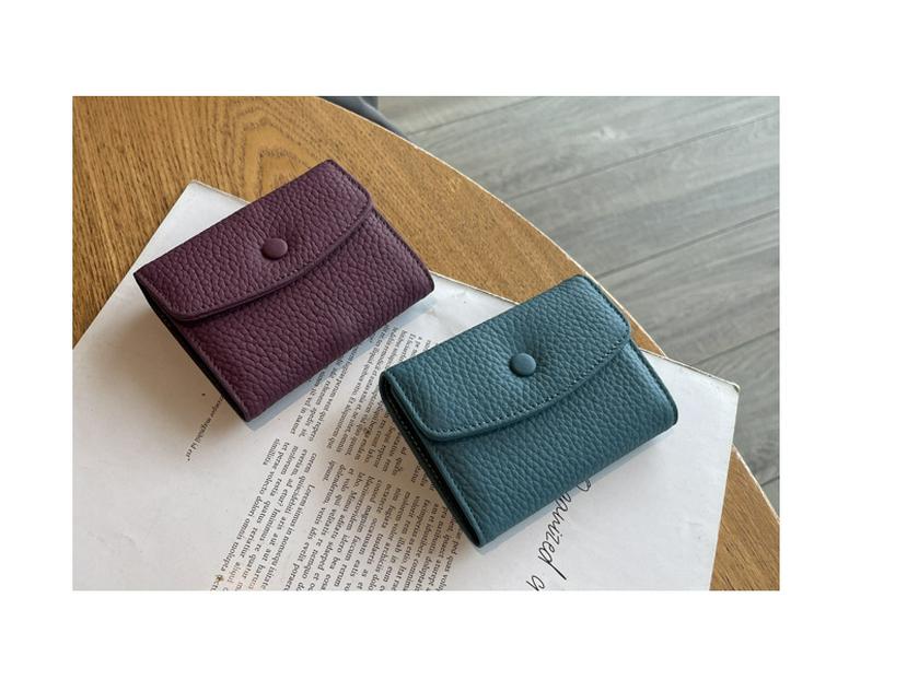 Genuine Leather Accordion Card Holder for Women - Compact, Anti-Demagnetization, Multi-Card Slots, Driver's License, Document Organizer