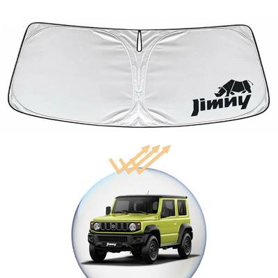 XIKER Suzuki Jimny JB64W JB74W Špeciálna slnečná clona na čelné sklá, Ochrana proti teplu, Ľahká, Kompaktná, UV