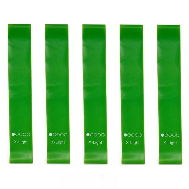 

5 Pcs TPE Resistance Bands Set for Strength Training Yoga Gym Durable Rubber Loop Band Fitness Workout Expander Elastic Exercise Bands