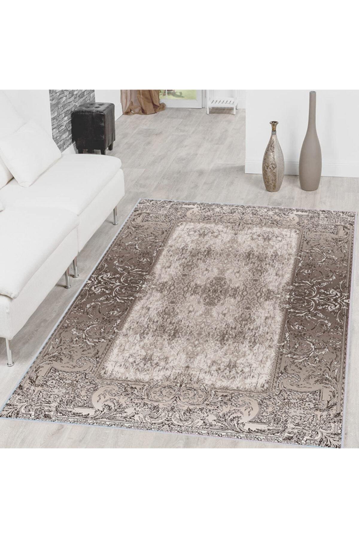 

Моющийся ковер с принтом Rovigo Home RVG1486 50x80 коричневый