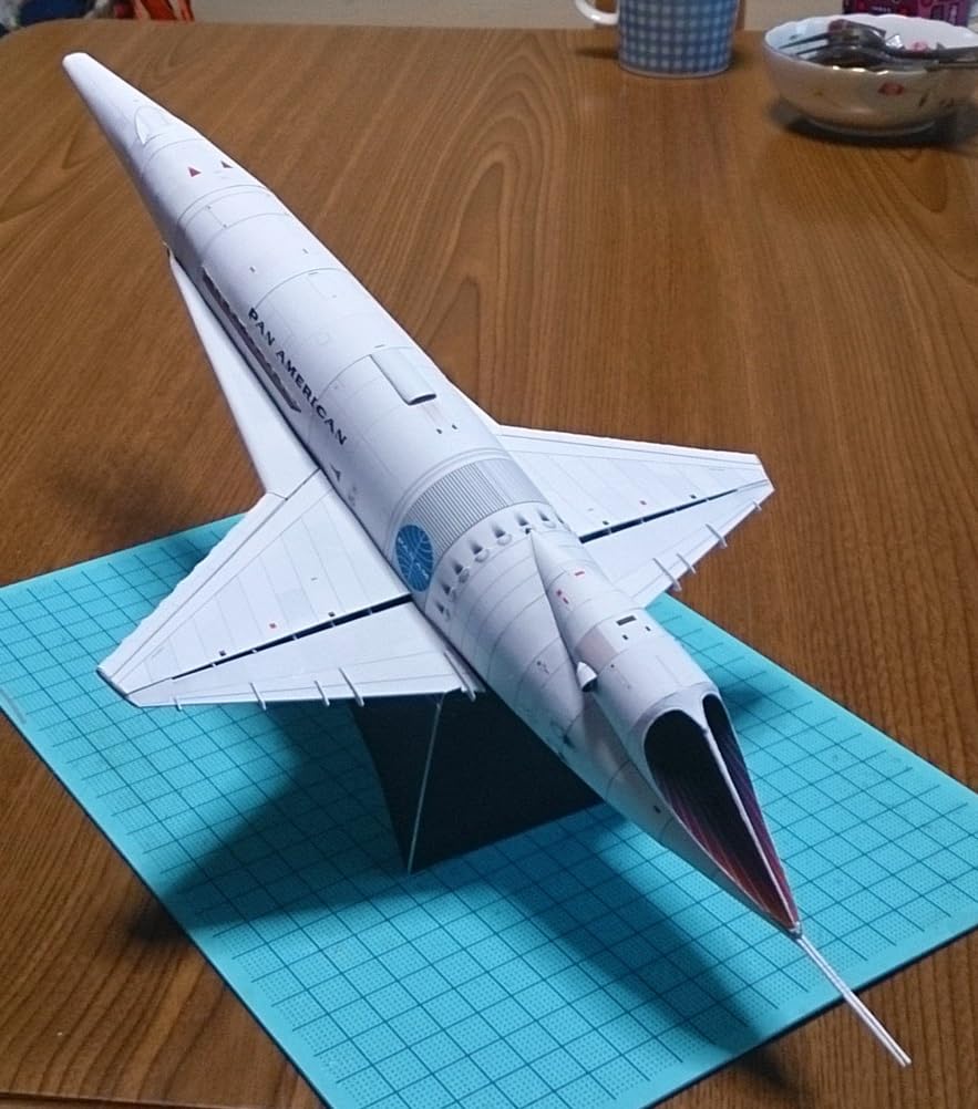 3D Assembly Model Paper Craft 2001: A Space Odyssey (Orion III Spacecraft)