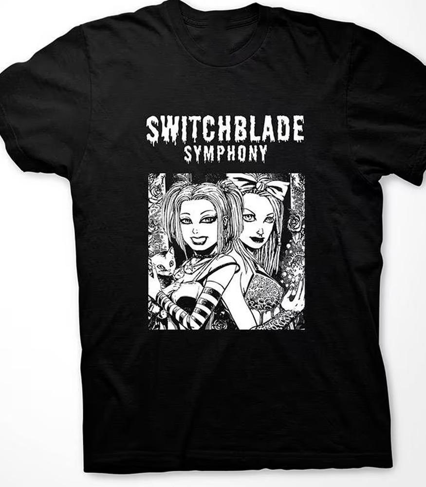 NEW Switchblade Symphony band artwork Tshirt Cotton Unisex All sizes Unisex T-Shirt XXL