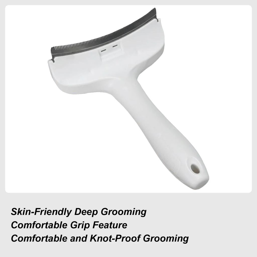 Slicker Brush For Dogs Undercoat Deshedding Tool For Dogs Cats Puppy Kitten Detangling Dematting Rake Shedding Tool For