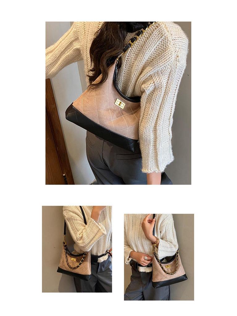Women's 2025 High-End Retro Versatile Crossbody Shoulder Bag - European & American Fashion Dumpling Design