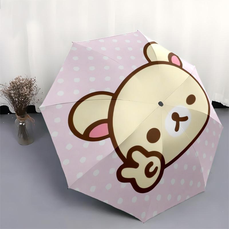 1pc Cute Bear Cartoon Suitable for All Seasons UmbrellaFP136