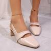 French Style Women's Sandals Covering Head Gentle Fairy Wind Back Empty Single Shoes High Heels Summer New Arrival Rubber Sole