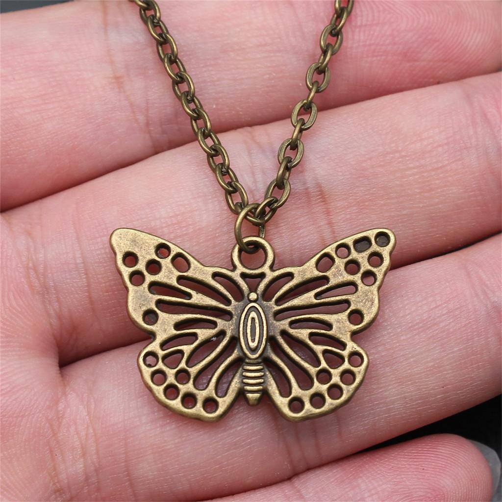 Necklace On The Neck 43cm Chain Insect Butterfly Kids' Jewelry Materials QN041