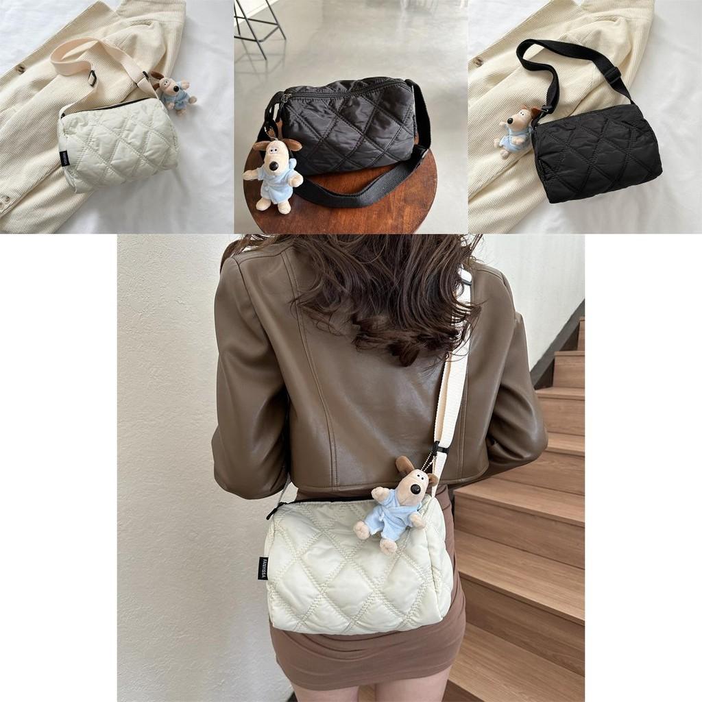 Trendy Fashionable Crossbody Bag Autumn New Oxford Cloth Small Square Purse