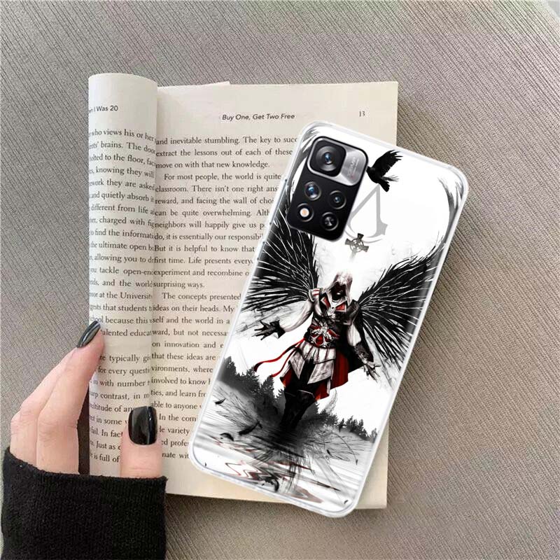 A-Assassins Game Creed Phone Case For Xiaomi Redmi Note 11 12 14 13 Pro Plus 5G 14S 4G 12S 10 10S 11T Pro 11S 11E Coque Fundas T