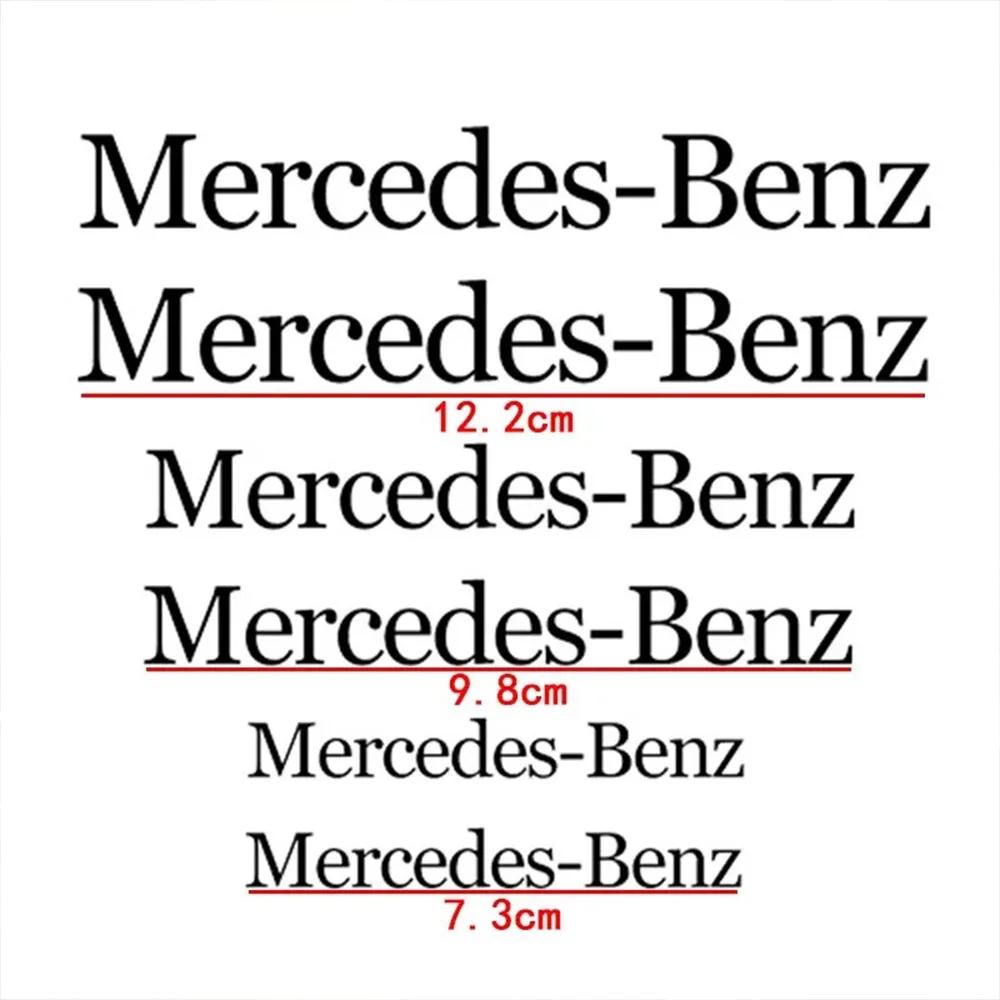 6 Pezzi Adesivi Decalcomanie Pinze Freno Auto per Mercedes Benz W166 W212 W213 W246 W176 W205 C180 W167 Classe A B C E GLE GLK Decorazione BD1