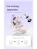 Hello Kitty Girls' Breathable Mesh Running Shoes - 2025 Autumn Collection with Kuromi Trendy Design