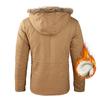 Winter Herren Fleece Gefütterte Jacken Mode Herren Baumwolle Dick Thermisch Taktische Kapuzenmäntel Herren Outdoor Warm Winddichte Jacken