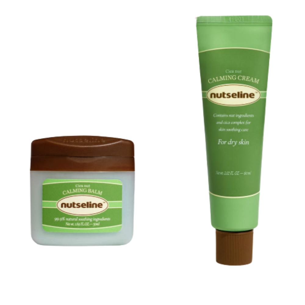 Nutseerin Cica Soothing Care Set (Calming Balm 50ml + Cream 60ml)