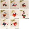 Cute Handmade Snowman Hanging Model Hanging Cartoon Xmas Ornament Iron with Lanyard Christmas Tree Decor Festival Decoration