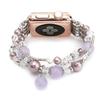 Fashion Faux Agate Beads Bracelet for Apple iWatch Series 1 2 42/38mm Women's Watch Band Strap
