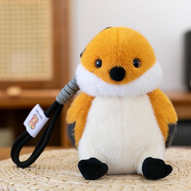Penguin Toys Plush Keychain Realistic Design Children Bird Enthusiasts Gift