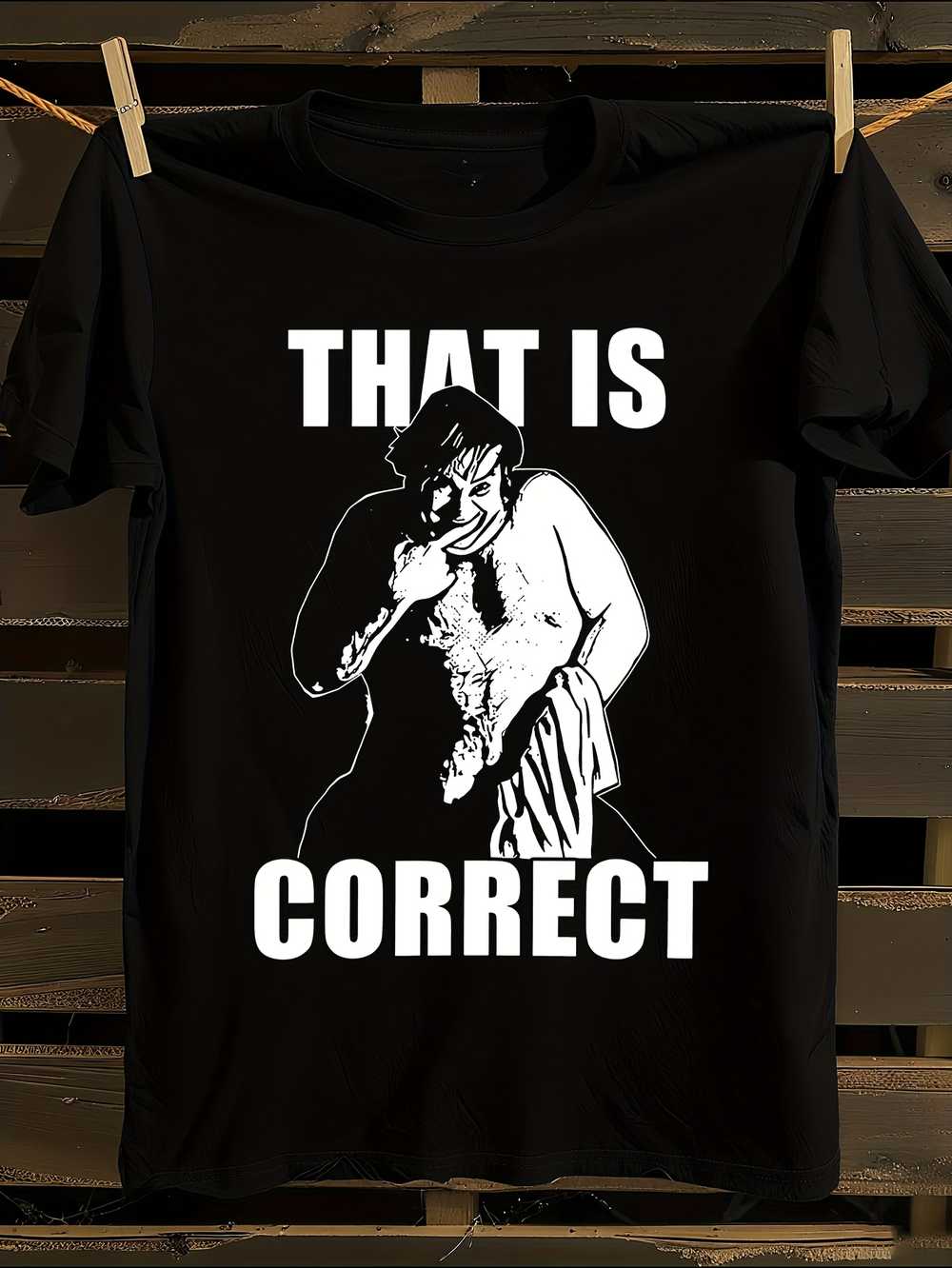 Chris Farley Billy Madison  That Is Correct  90s Retro Graphic T-Shirt XXXXL