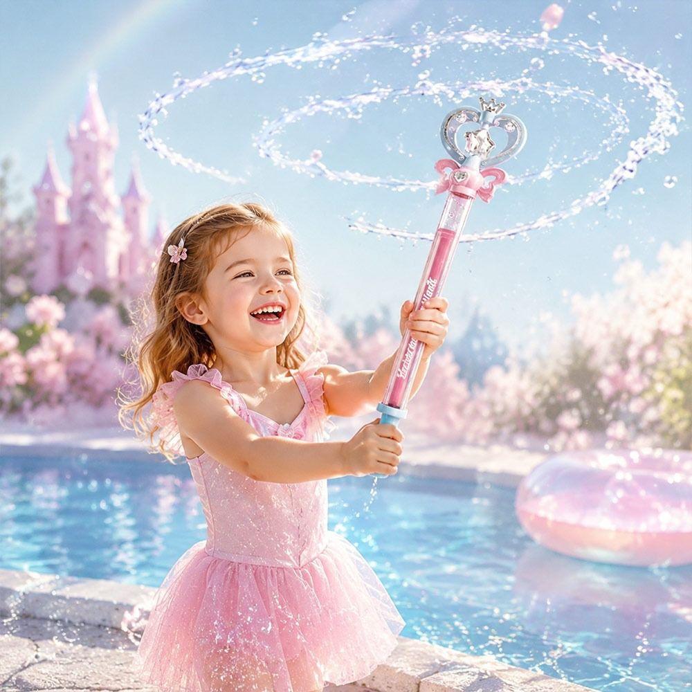 Funkelnder Feuerwerks-Wassersprinkler Spritzendes Feuerwerks-Brunnen Feen-Wasserspielzeug Outdoor Sommer Spaß