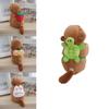 Cute Plush Capybara Keychain Adorable Stuffed Animal For Students Backpack Decoration