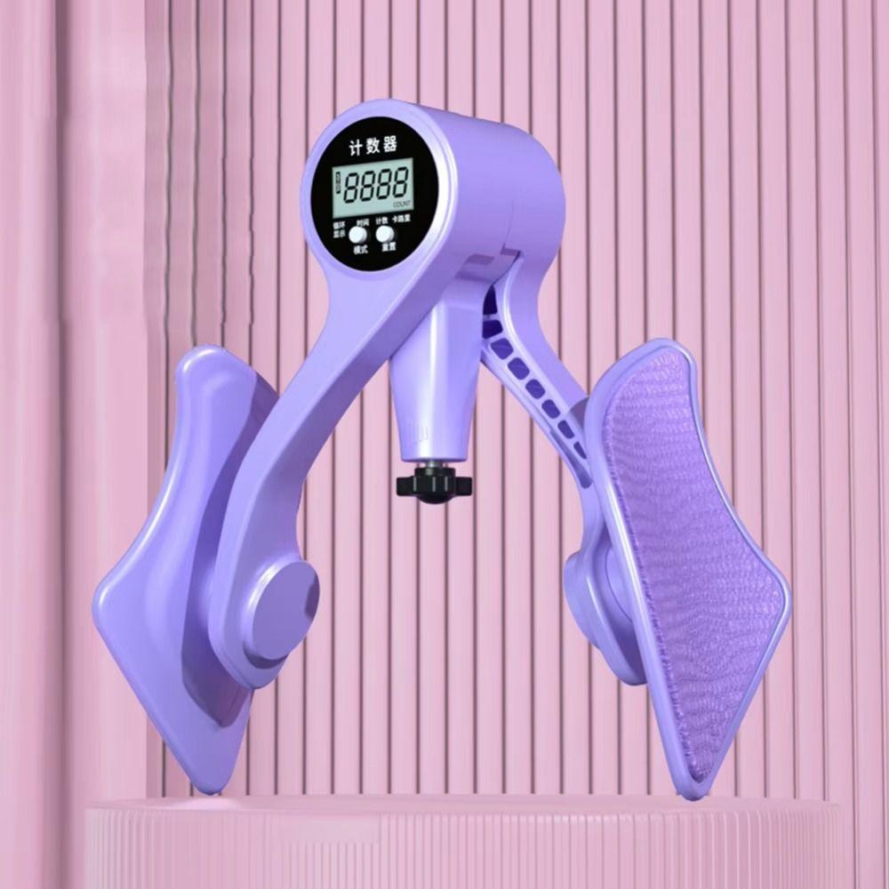 Battery Powered Pelvic Floor Trainer Digital Counter Leg Strength Trainers  Home Fitness