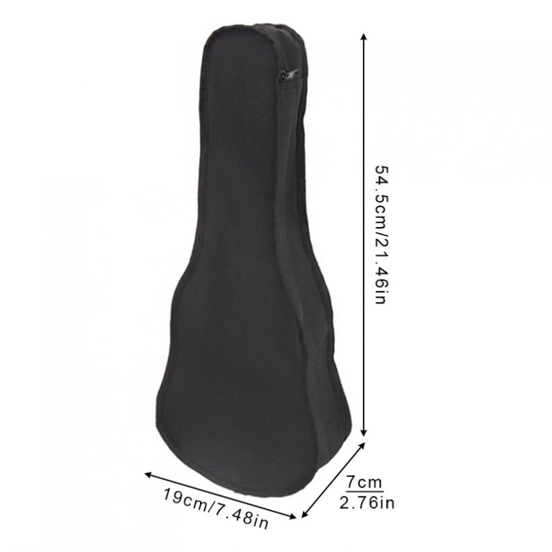 21 Inch Portable Ukulele Bag Soft Case Monolayer Bag Shoulder Backpack Padded