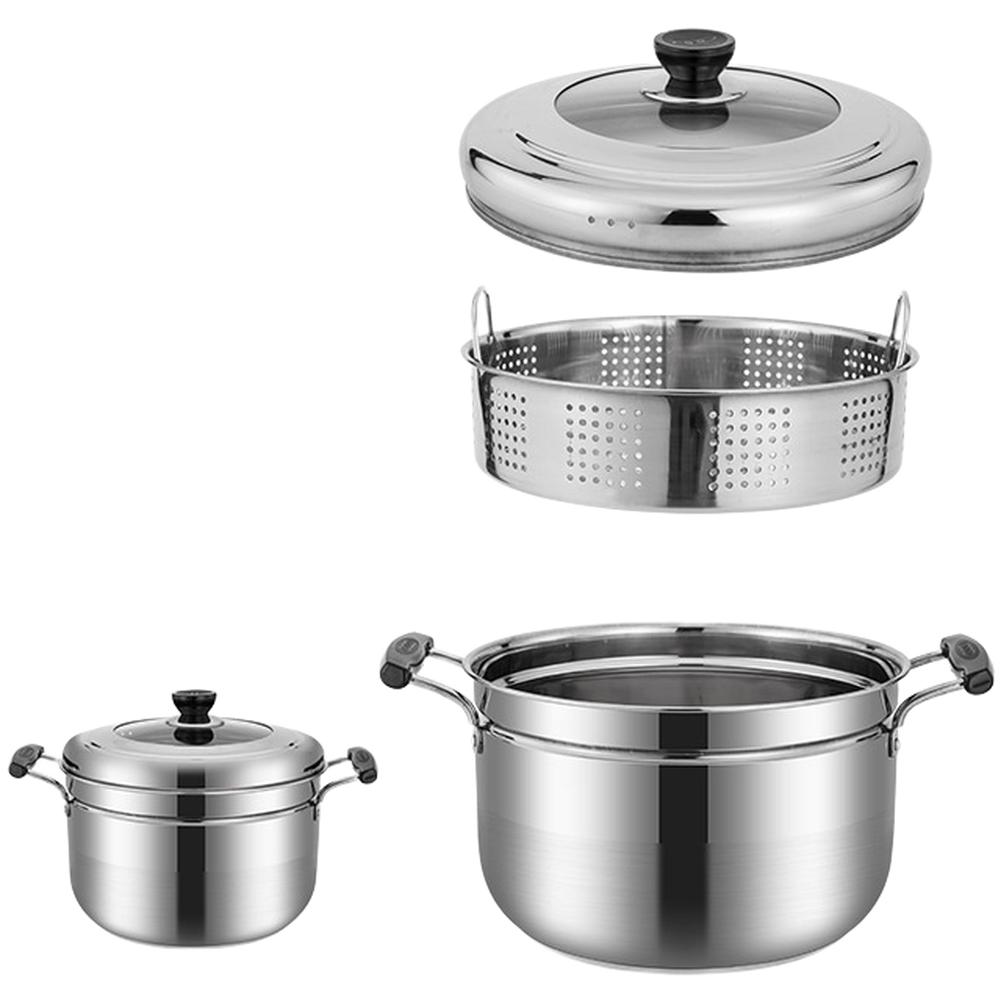 

For Home Kitchen Steamer Pot Even Heat Distribution Pot Steamer Steam Basket 201 Stainless Steel 304 Stainless Steel China Mainland
