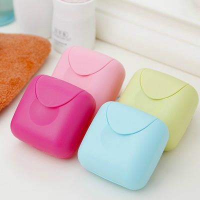 Business Travel Handmade Soap Box Hotel Soap Box Sealed with Lid with Latch Travel Soap Box