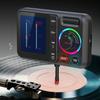 Geniş Ekranlı Bluetooth Uyumlu Araç Adaptörü Eller Serbest Görüşmeler Çok Fonksiyonlu Ses Çıkışı USB Flash Bellek Müzik Çalar
