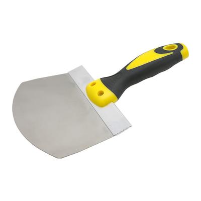 Couteau à mastic en acier inoxydable pour peinture murale, truelle à plâtre, pelle à cendres, alimentation de peinture, remplissage, grattoir, lame, spatule, outils de construction