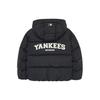 MLB FW23 New York Yankees Stampa Lettere Collo Alto Calda Imbottita Antivento Manica Lunga Giacca Piumino Unisex Capo Esterno Nero 3ADJV0236-50BKS
