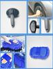 10-Piece Movable Car Wash Kit: Towels, Sponges, Brushes, and Bucket Gift Set