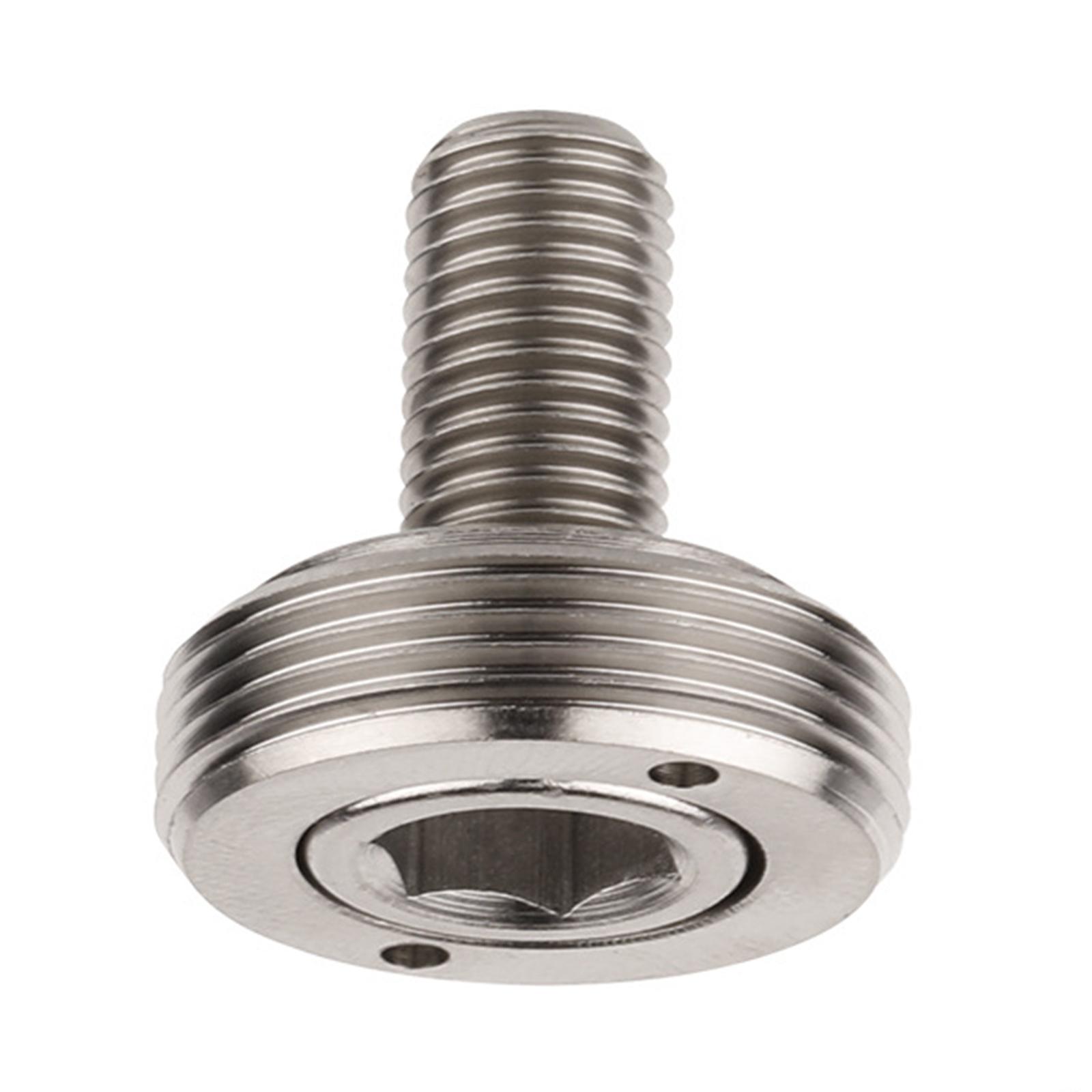 

8x15 мм болт шатуна велосипеда квадратный конусный крепежный винт каретки титановый сплав болт шатуна прочный 1